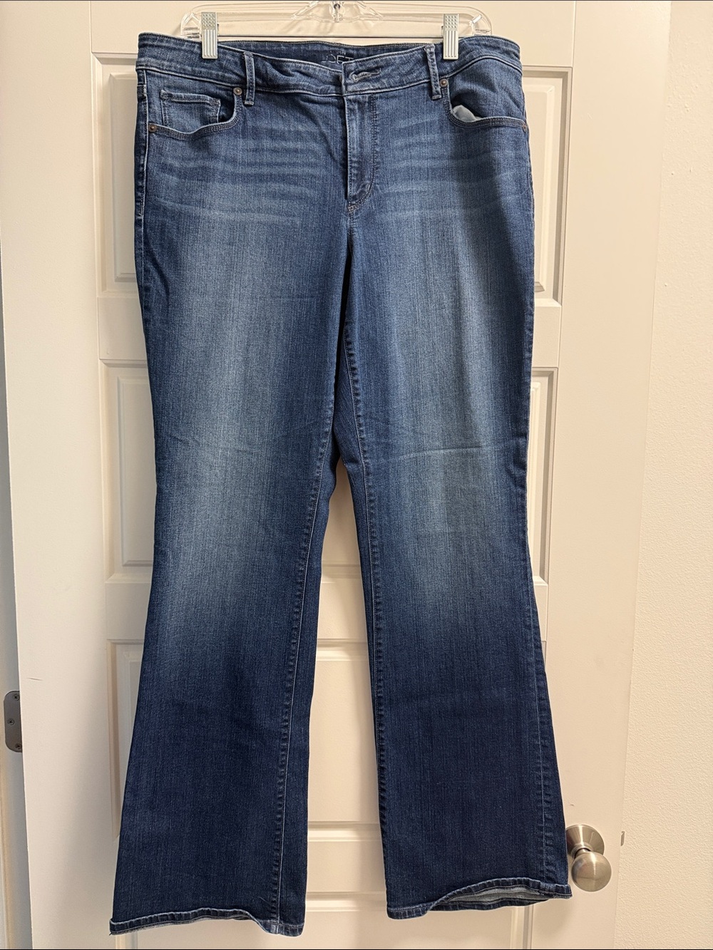 LOFT Mid-Blue Flare Jeans
